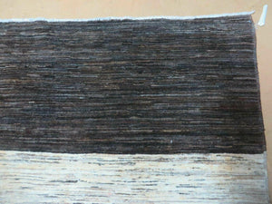 6' 6" X 8' Modern Tibetan Nepal Art Deco Chinese Hand Knotted Wool Rug Nice