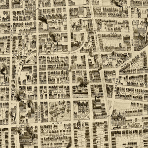 Vintage Map of Newark, New Jersey 1895