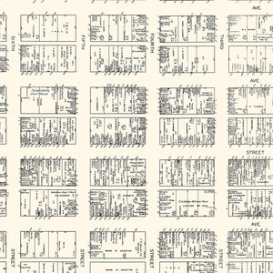 Vintage Map of Tulsa, OK Business Section 1928