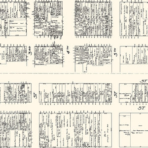 Vintage Map of Wilmington, DE Business Section 1929
