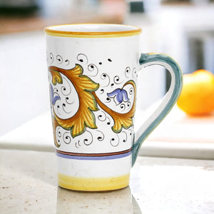 PERUGINO: Tall Latte Mug with handle (16 Oz.)