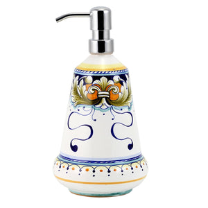 DERUTA FOGLIE: Liquid Soap Lotion Dispenser (Large 26 OZ)