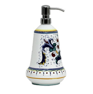 RICCO DERUTA CLASSICO: Liquid Soap/Lotion Dispenser with Chrome Pump (Large 26 OZ)
