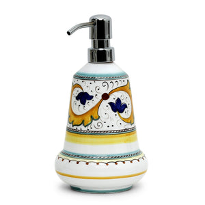 PERUGINO: Liquid Soap/Lotion Dispenser with Chrome Pump (Medium 20 OZ)