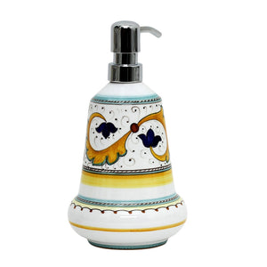PERUGINO: Liquid Soap/Lotion Dispenser with Chrome Pump (Medium 20 OZ)