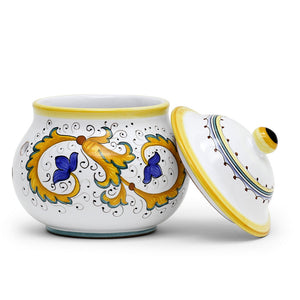 PERUGINO: NEW Garlic/Onion Jar Keeper Short Belly