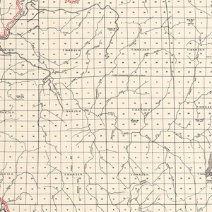 Vintage Map of Del Norte County, California 1935