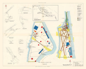 Vintage Map of Patrick Air Force Base, 1952