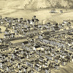 Vintage Map of Patterson, Pennsylvania 1895