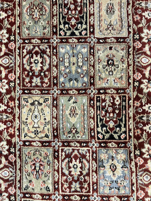 Panel Design Runner 2x8, Vintage Rug for Hallway, Multicolor, Nourison Rug