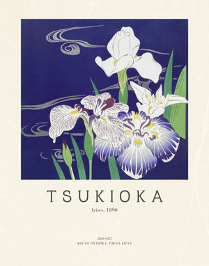Tsukioka - Irises