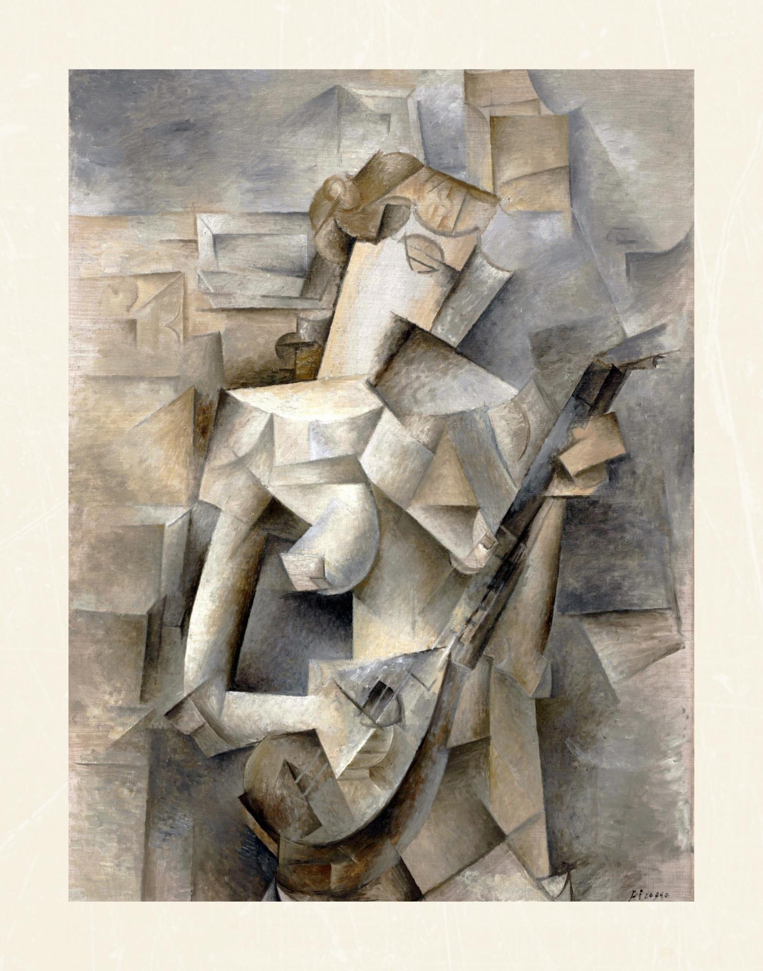 Picasso - Girl With A Mandolin