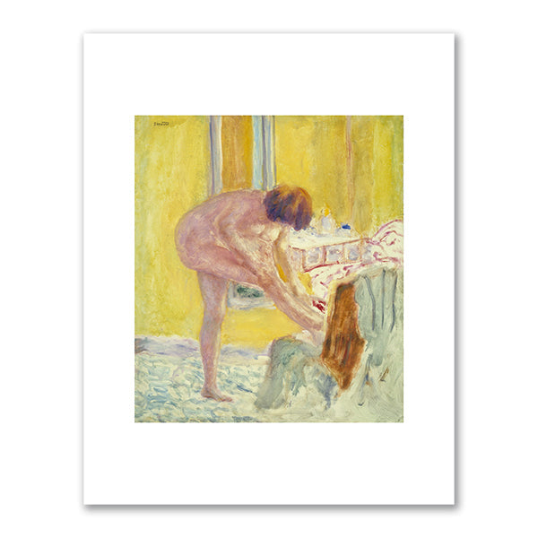 Nude, Yellow Background by Pierre Bonnard