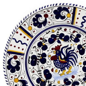 ORVIETO BLUE ROOSTER: Salad Plate