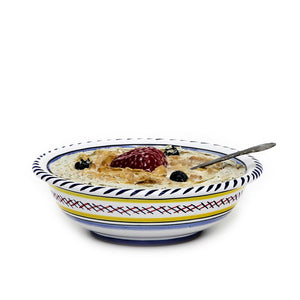 ORVIETO BLUE ROOSTER: Cereal Bowl
