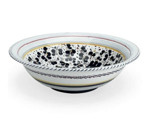 ORVIETO BLUE ROOSTER: Large Pasta/Salad Serving Bowl