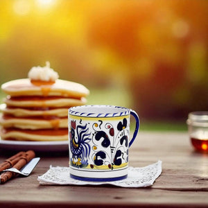 ORVIETO BLUE ROOSTER: Mug (10 Oz.)