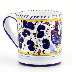 ORVIETO BLUE ROOSTER: Mug (10 Oz.)