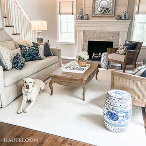 Brockton Solid Wool Light Beige Runner Rug