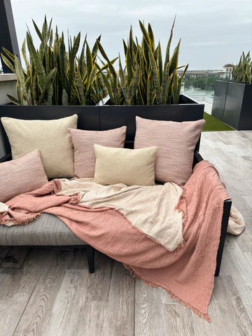 Beige Boucle 14x20 Indoor Outdoor Pillow