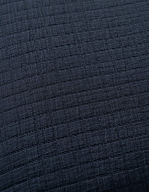 Waterfront Grid Matelasse Blanket