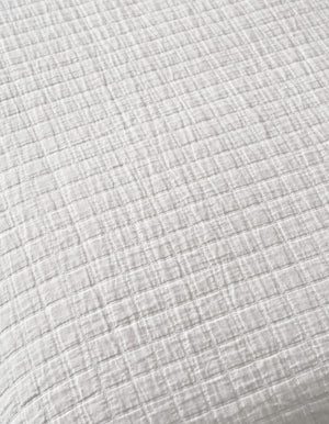 Waterfront Grid Matelasse Blanket