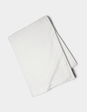 Waterfront Grid Matelasse Blanket