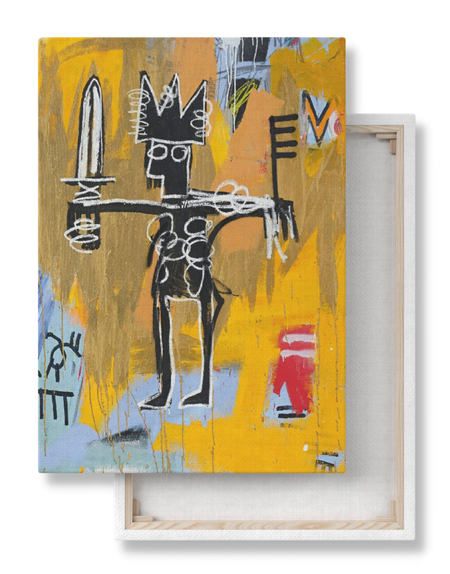 Basquiat - Julius Caesar - Canvas