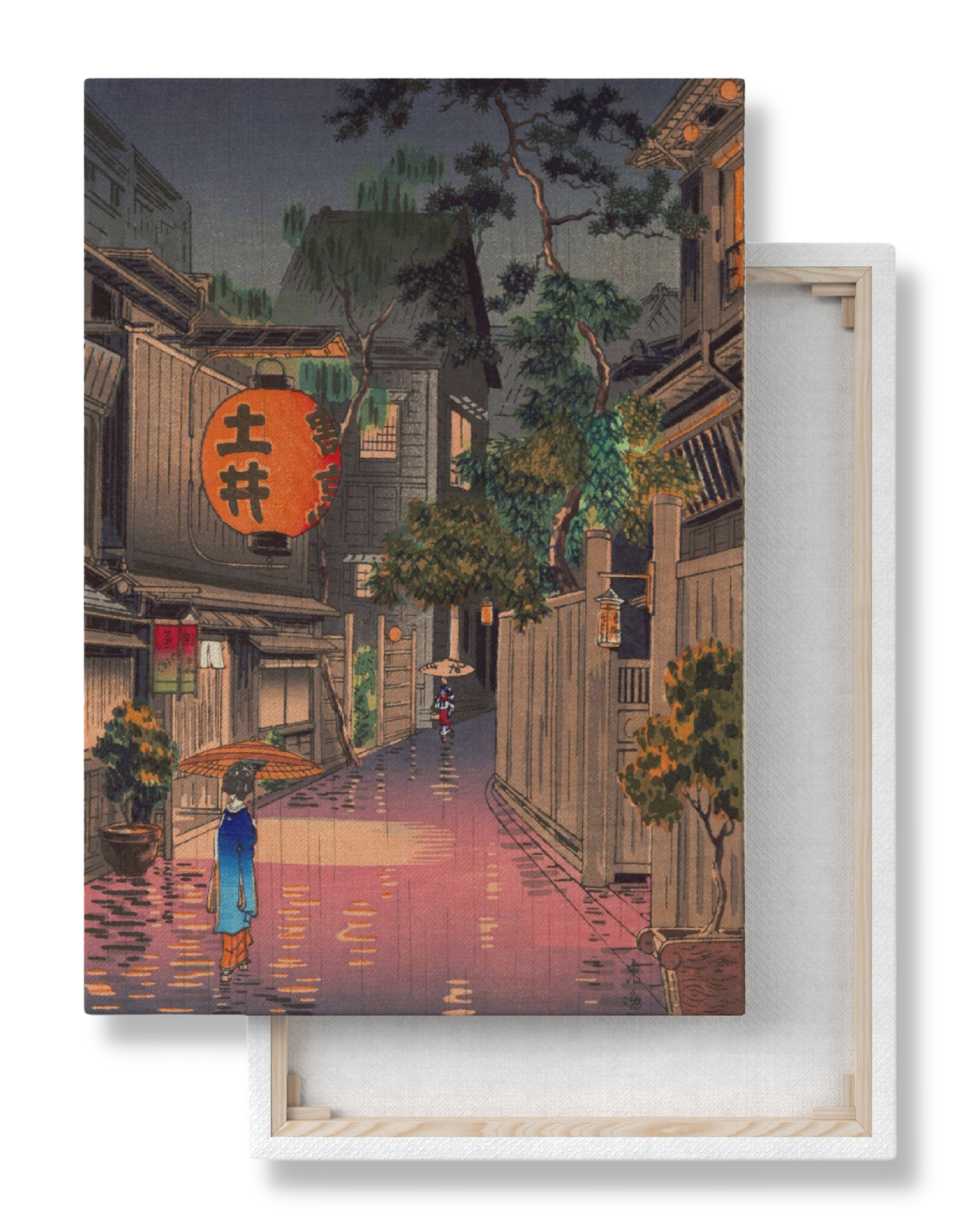Koistu - Evening at Ushigome - Canvas