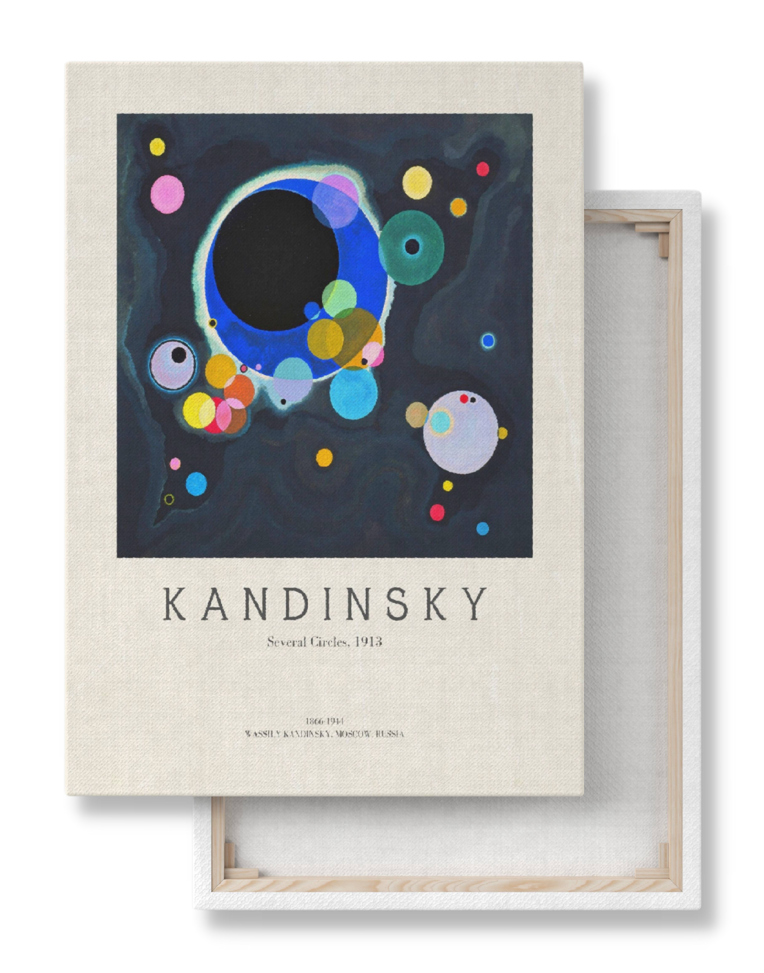 Kandinsky - Several Circles - Canvas