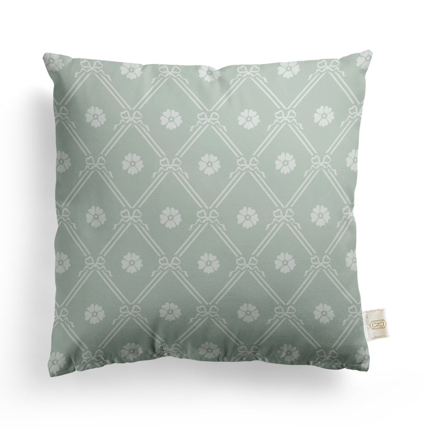 Chapple Chandler x Nicole Speake Lattice Bow Pillow Cover