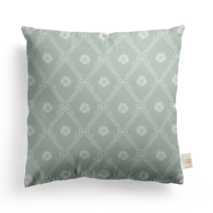 Chapple Chandler x Nicole Speake Lattice Bow Pillow Cover