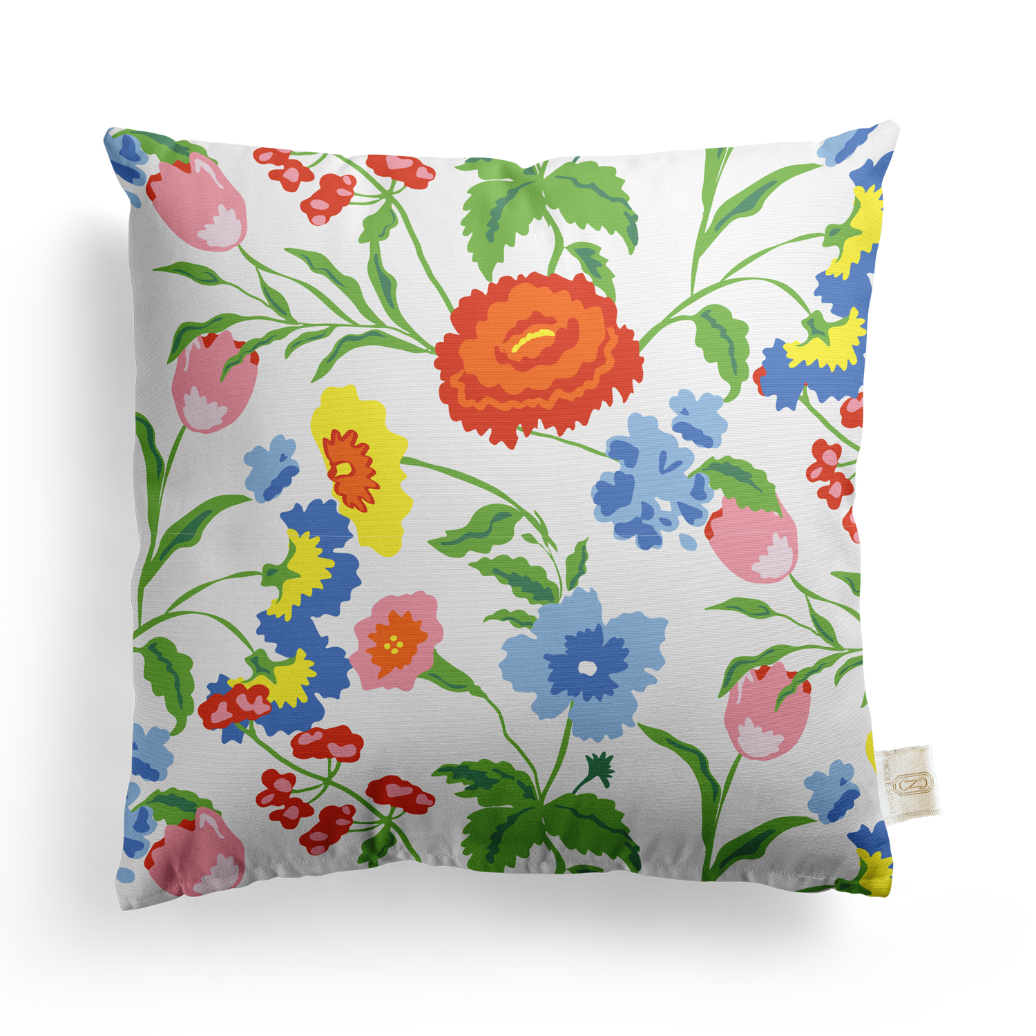 Chic Chintz Pillow | Featuring Fiesta Colorway