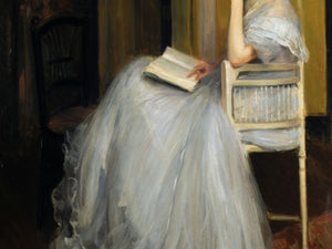 Portrait Woman Reading
