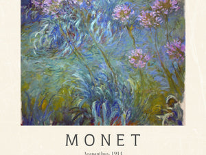 Monet - Agapanthus