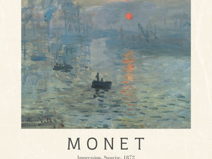 Monet - Impression, Sunrise