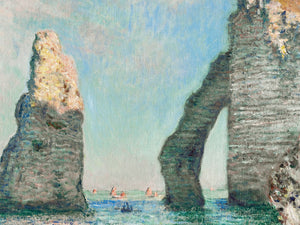 Monet - The Cliffs At Etretat