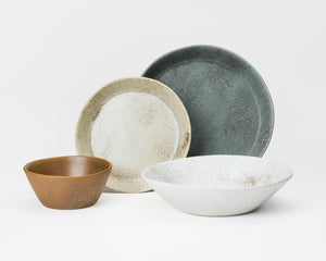 4 Piece Skali Coupe Dinner Setting