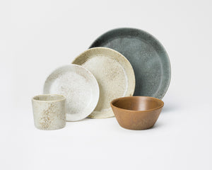 5 Piece Skali Coupe Dinner Setting