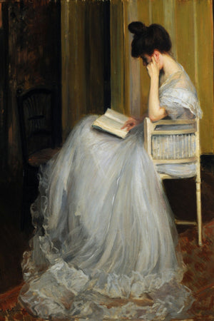 Portrait Woman Reading
