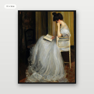 Portrait Woman Reading