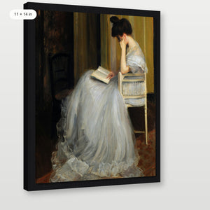 Portrait Woman Reading