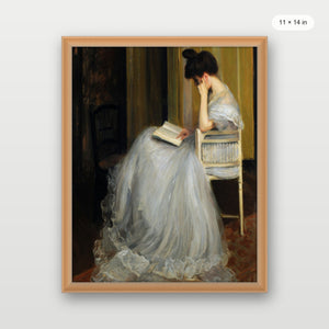 Portrait Woman Reading