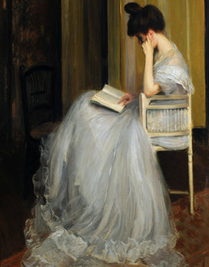 Portrait Woman Reading