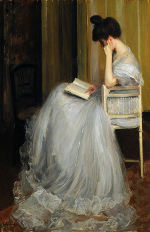 Portrait Woman Reading