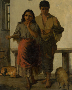 Barefoot Children Portrait