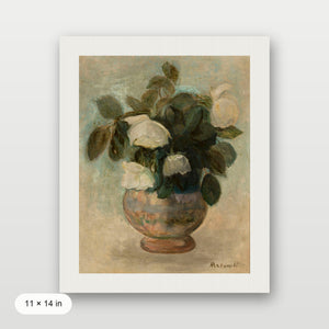 White Flower Still Life