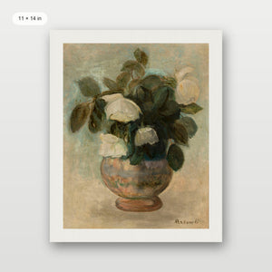 White Flower Still Life