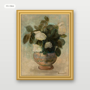 White Flower Still Life