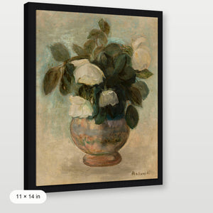 White Flower Still Life